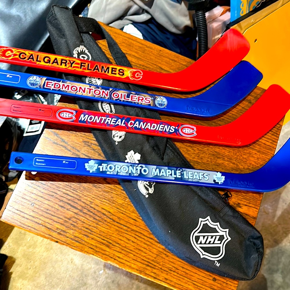 NHL Canadian Hockey Set of 4 Teams
